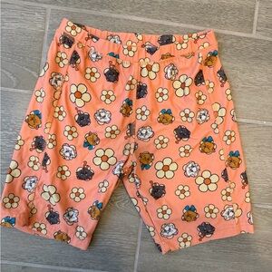 Disney Parks Aristocats Marie Cat Floral Print Biker Shorts Women’s Size XS